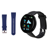 D18 Smart Fitness Watch with HR & BP Tracker, Pedometer, Call & Msg Notifications and more - Ripe Pickings
