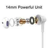 PTM P7 Stereo Bass Earphones with Microphone for Samsung, Xiaomi, Huawei, Iphone, etc - Ripe Pickings