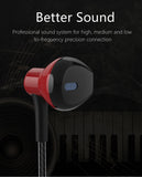 PTM P7 Stereo Bass Earphones with Microphone for Samsung, Xiaomi, Huawei, Iphone, etc - Ripe Pickings