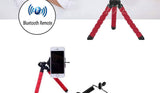 Flexible, Sponge Octopus Mini Tripod/Phone Stand with Bluetooth Remote Shutter for Smartphones - Ripe Pickings