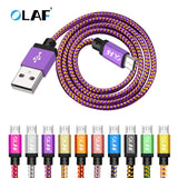 OLAF Micro USB Fast Charging and Data Cable (25cm to 300cm Cable Options) - Ripe Pickings