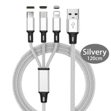 3 in 1 Fast Charging USB Cable for all Mobile Phones - Ripe Pickings