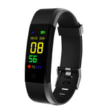 The 115 Plus Smart Watch with HR & BP Monitor, Call & MSG Notifications (similar to Fitbit Alta) - Ripe Pickings