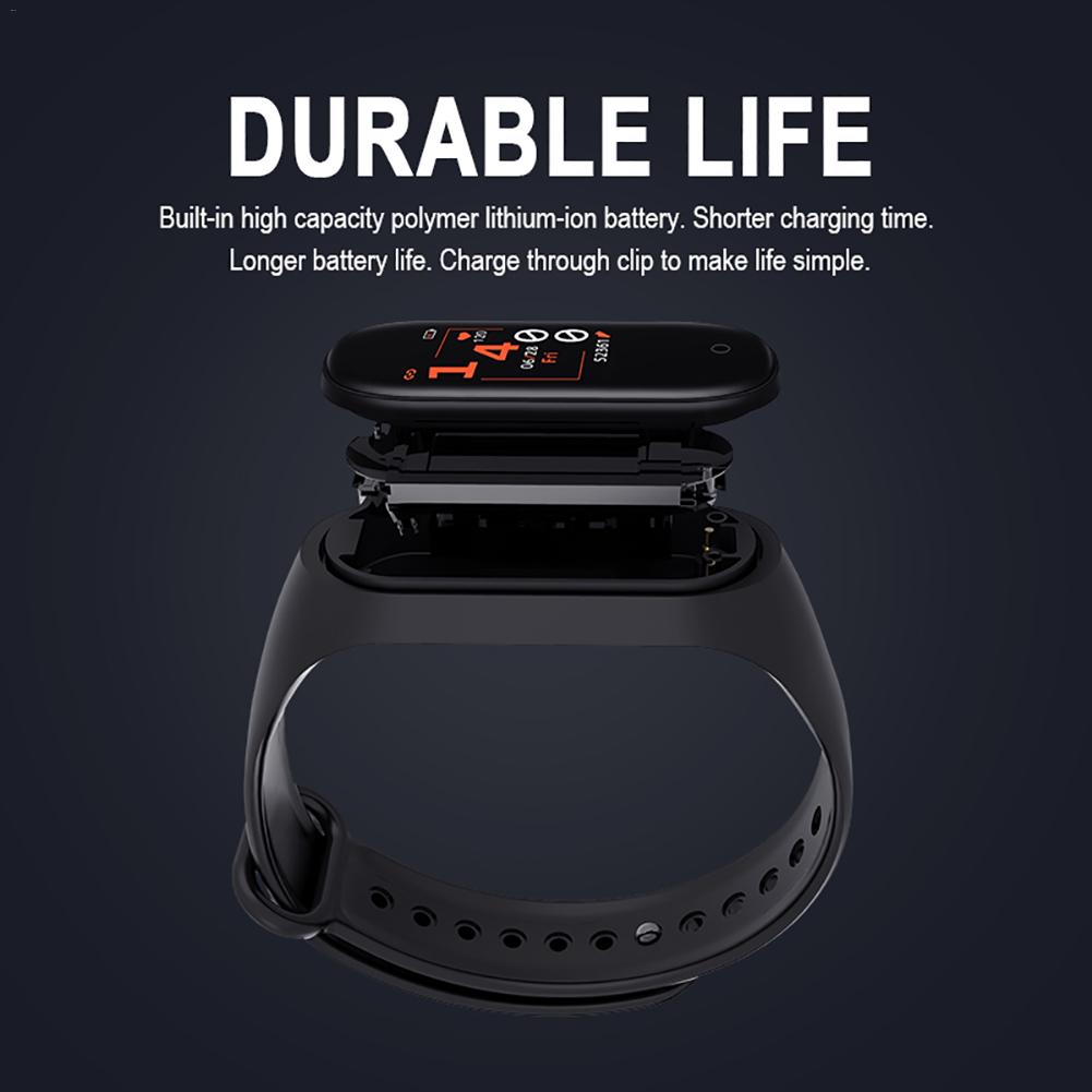 WATCH SMART BRACELET M4 A PARTNER TO MONITOR - A. Ally & Sons