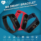 New M4 Fitness Band with HR and BP monitor, Pedometer (similar to Fitbit Alta) - Ripe Pickings
