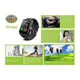 U8 Bluetooth Smart Watch with Call, Sleep Monitor, Altimeter,  Pedometer for Android and iPhones - Ripe Pickings