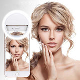 LED Selfie Ring Light for your Mobile Phone (Colour Temperature for Whitened, Rosy Facial Beauty) - Ripe Pickings