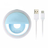 LED Selfie Ring Light for your Mobile Phone (Colour Temperature for Whitened, Rosy Facial Beauty) - Ripe Pickings