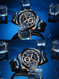 2021 Men's Quartz Luxury Chronograph Sport & Business Watch by Curren Blanche - Ripe Pickings