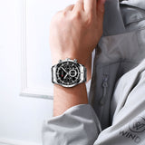 2021 Men's Quartz Luxury Chronograph Sport & Business Watch by Curren Blanche - Ripe Pickings