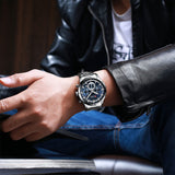 2021 Men's Quartz Luxury Chronograph Sport & Business Watch by Curren Blanche - Ripe Pickings