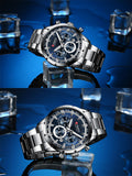 2021 Men's Quartz Luxury Chronograph Sport & Business Watch by Curren Blanche - Ripe Pickings