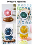 Mini Selfie LED Ring Light With Portable Electric Fan (Mounts onto any Mobile Phone) - Ripe Pickings