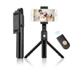 Mini Bluetooth 4.0 Tripod/Selfie Stick with Detachable Wireless Remote - Ripe Pickings