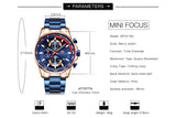 Mini Focus Chronograph Men's Fashionable Quartz Watch (Top Brand, Luxury Watches) - Ripe Pickings