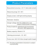 V9 Body Temperature Monitoring Watch with Vibration Alarm & Stopwatch - Ripe Pickings