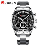 2021 Men's Quartz Luxury Chronograph Sport & Business Watch by Curren Blanche - Ripe Pickings