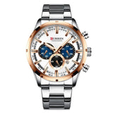 2021 Men's Quartz Luxury Chronograph Sport & Business Watch by Curren Blanche - Ripe Pickings