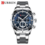 2021 Men's Quartz Luxury Chronograph Sport & Business Watch by Curren Blanche - Ripe Pickings