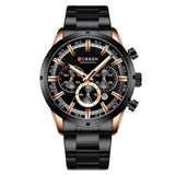 2021 Men's Quartz Luxury Chronograph Sport & Business Watch by Curren Blanche - Ripe Pickings