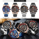 Mini Focus Chronograph Men's Fashionable Quartz Watch (Top Brand, Luxury Watches) - Ripe Pickings