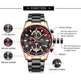 Mini Focus Chronograph Men's Fashionable Quartz Watch (Top Brand, Luxury Watches) - Ripe Pickings