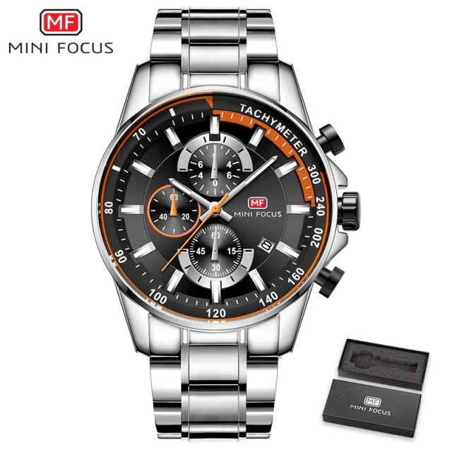 Mini Focus Chronograph Men's Fashionable Quartz Watch (Top Brand