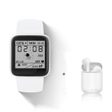 2021 Macaron Y68S Smart Watch + 2021 Macaron Mini-2 TWS Wireless Earphones + Charger Box - Ripe Pickings