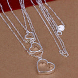 925 Sterling Silver Heart Charms & Necklaces - Ripe Pickings