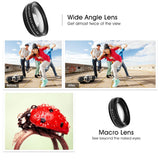 2 in 1 Professional Phone Camera Lens (HD 37MM 0.45X 49UV Super Wide Angle +12.5X) - Ripe Pickings