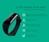 G19 Fitness Bracelet Smartwatch - tracks BP, Pedometer, Pulsometer and more - Ripe Pickings