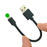 15cm Charger Cables for all Mobile Phone Brands - Ripe Pickings