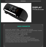 G19 Fitness Bracelet Smartwatch - tracks BP, Pedometer, Pulsometer and more - Ripe Pickings