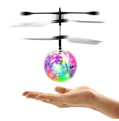 Colorful LED Induction Remote Control Drone/Flying Ball - Ripe Pickings