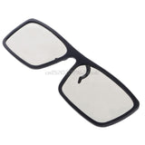 2 PCS Clip-On Type Circular Passive Polarized 3D Glasses For TV/Real 3D Cinema - Ripe Pickings