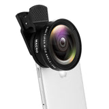 2 in 1 Professional Phone Camera Lens (HD 37MM 0.45X 49UV Super Wide Angle +12.5X) - Ripe Pickings