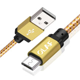 OLAF Micro USB Fast Charging and Data Cable (25cm to 300cm Cable Options) - Ripe Pickings