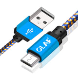 OLAF Micro USB Fast Charging and Data Cable (25cm to 300cm Cable Options) - Ripe Pickings