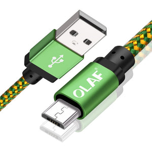 OLAF Micro USB Fast Charging and Data Cable (25cm to 300cm Cable Options) - Ripe Pickings