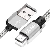 OLAF Micro USB Fast Charging and Data Cable (25cm to 300cm Cable Options) - Ripe Pickings