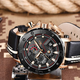 2019 LIGE Quartz Top Brand Luxury Big Dial Military Mens Watch - Ripe Pickings