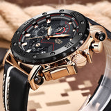 2019 LIGE Quartz Top Brand Luxury Big Dial Military Mens Watch - Ripe Pickings