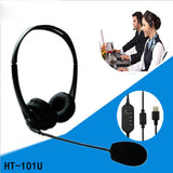 Call Centre Headset (Noise Cancelling, USB, Binaural) - Ripe Pickings