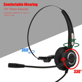 Clear Stereo Sound Call Center Headset (USB, Noise Cancelling) - Ripe Pickings