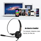 Clear Stereo Sound Call Center Headset (USB, Noise Cancelling) - Ripe Pickings