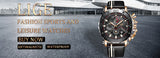 2019 LIGE Quartz Top Brand Luxury Big Dial Military Mens Watch - Ripe Pickings