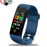 LIGE 2019 Smart Fitness Watch with Heart Rate Monitor, Pedometer, Call & Message Notifications & More - Ripe Pickings