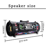 Portable Bluetooth Speaker (with FM Radio, 3D Sound, Wireless Surround, TV Sound Bar, 15W, Outdoor Use, Speaker+Mic) - Ripe Pickings