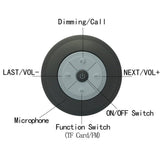 Q9 Waterproof Wireless Bluetooth LED Speaker with Microphone For Hands - Free Call - Ripe Pickings