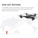 SG900 Foldable 2.4GHz Drone with 720P, WIFI, FPV, & GPS Optical Flow Positioning - Ripe Pickings